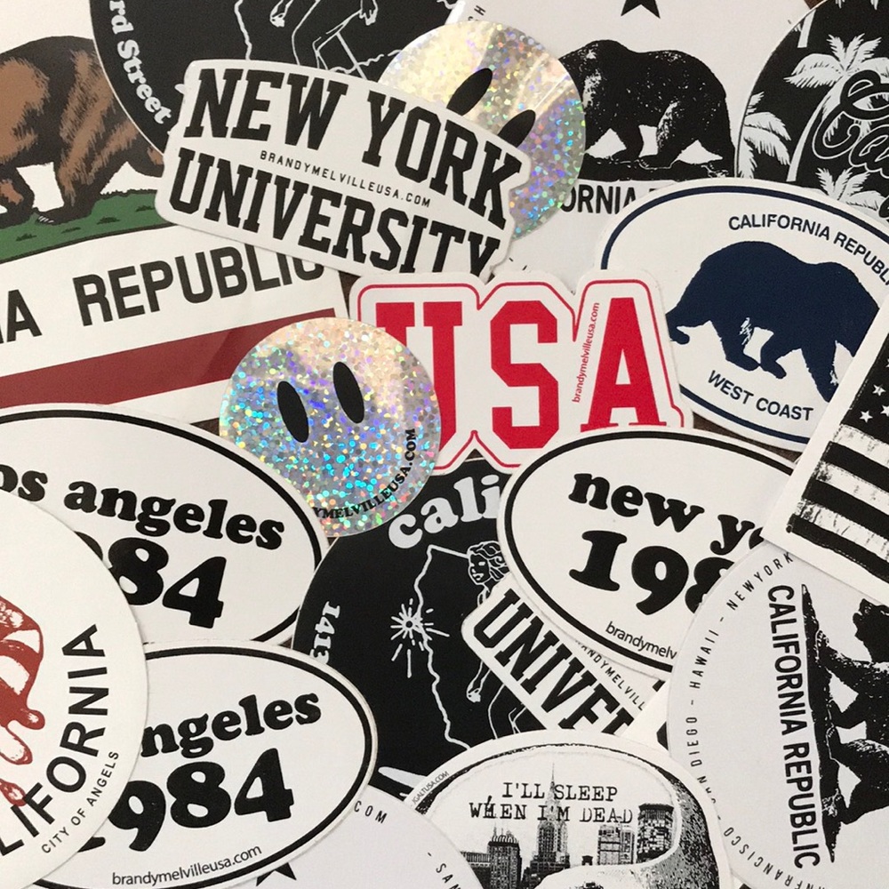 FREE Brandy Melville Stickers!!